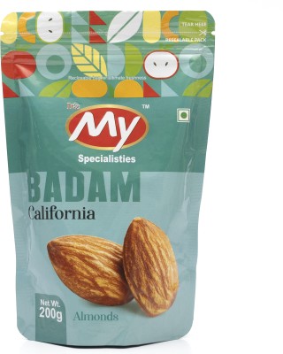 It'-z MY specialisties California Almonds | Badam | Rich in Protein and Vital Nutrients | Almonds(200 g)