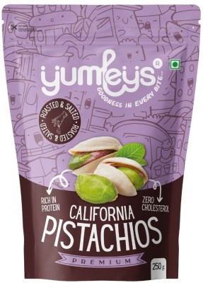 Yumleys Premium California Roasted & Mildly Salted Pistachios(250 g)