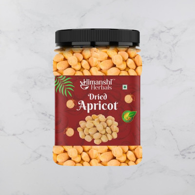 HIMANSHI HERBALS Dried Apricots | No Added Sugar | Rich in Fiber & Antioxidants | Healthy Apricots(1 x 250 g)