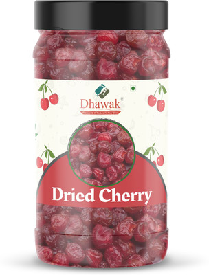 Dhawak Dried Cherries -Naturally Sweet and Juicy|Rich in Flavor and Nutrients|Jar Pack Cherries(1 x 250 g)