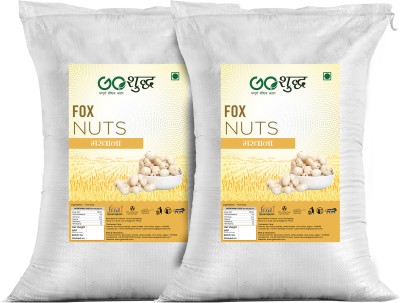 Goshudh Premium Quality Phool Makhana (Puffed Foxnut)-500gm (Pack Of 2) Fox Nut(2 x 500 g)