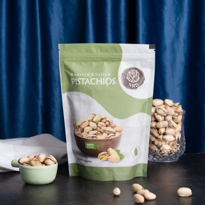 NRD Roasted & Salted Pistachios 250g, Pista Dry Fruit, Tasty and Healthy Snack Pistachios(250 g)