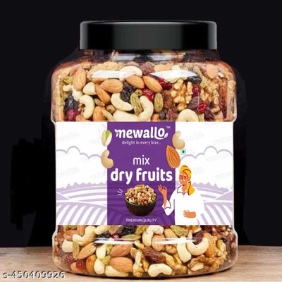 Kishori Enterprises MIXED DRY FRUITS-500g Assorted Seeds & Nuts(1 x 500 g)