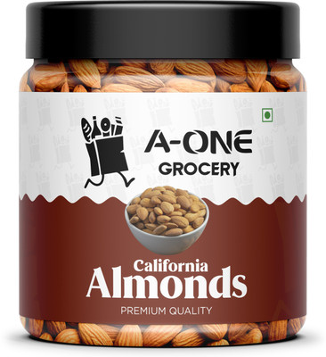 A-ONE GROCERY Premium California Almonds Dry Fruits | Badam Almonds(1 x 100 g)