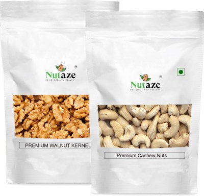 Nutaze Combo of Silver Walnut Kernels 100 g g Walnuts(2 x 100 g)