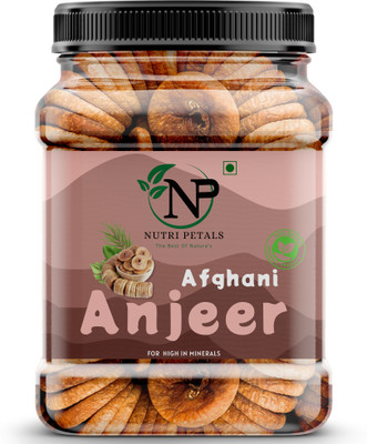 nutri petals Afghani Anjeer | Dried Figs, Sukha Anjir Figs(1 x 400 g)