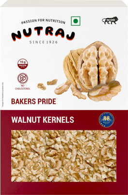 Nutraj Bakers Pride Walnuts Kernels 250g (6-8 Pieces), Akhrot Giri 250g, Dry Fruit Walnuts(1 x 250 g)