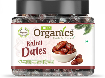 Hills Organics Premium Kalmi Dates Dry Fruits Dates(500 g)
