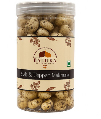 BALUKA DRY FRUIT MART SALTED & PEPPER MAKHANA Fox Nut(1 x 80 g)