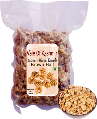 vale of kashmir Walnut Kernels, Premium Walnut Kernels Brown, Walnuts Without Shell Walnuts(1 x 400 g)