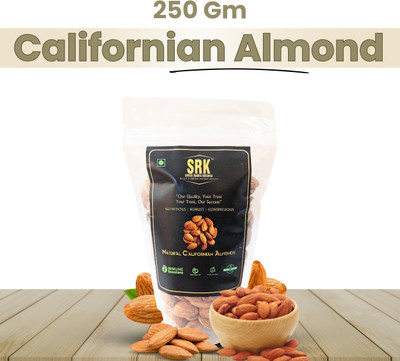 SRK Shree Radha Krishna Californian Almonds(1 x 250 g)