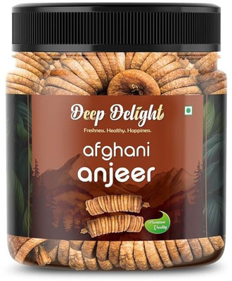 DEEP DELIGHT Anjeer | Premium Dried Figs | Natural Sweet Flavor | Healthy Dry Fruit Snack Figs(1 x 100 g)