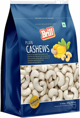 BRILL Plain Whole Cashews(1 x 250 g)