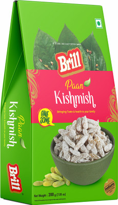 BRILL Paan Flavoured Green Raisins(1 x 200 g)
