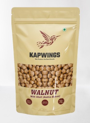 KAPWINGS Walnuts With Shell | Akhrot | Healthy Dry Fruits Walnuts(250 g)