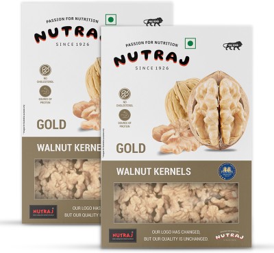 Nutraj Gold Walnut Kernels (Akhort Giri) Walnuts(2 x 250 g)