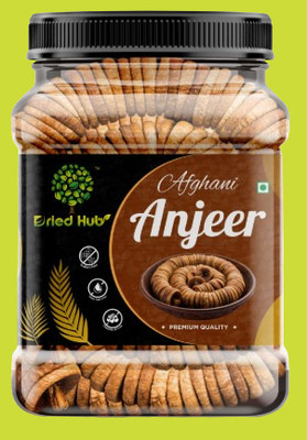 DRIED HUB Afghani Anjeer 1Kg | Sun-Dried Figs | Tasty & Nutritious Dry Fruit Snack Figs(1 x 1000 g)