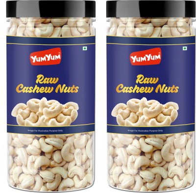 YUM YUM Premium W240 Cashew Nuts Kaju 1kg Cashews(2 x 0.5 kg)
