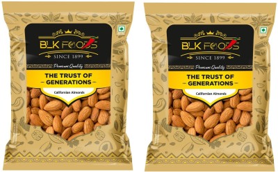 BLK FOODS Select Californian Almonds 800g (400gx2) Almonds(2 x 400 g)