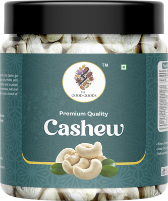 THE GOOD GOODS Premium Whole Cashews | Kaju Dry Fruits, Crunchy Cashews | Rich in Protein Cashews(1 x 250 g)