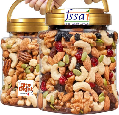 Bite Of Dight Natural&Premium mix fruits | 9 in 1 mix fruits in 1 box | 1kg Assorted Fruit(1 x 1 kg)