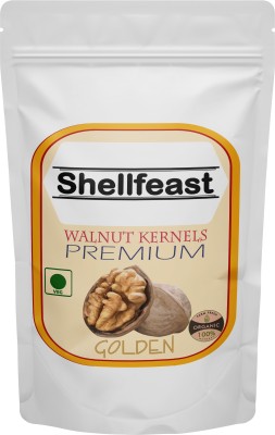 Shellfeast Walnut Kernels PREMIUM Golden, Natural Organic Walnut Kernels, Akhrot Giri Walnuts(250 g)