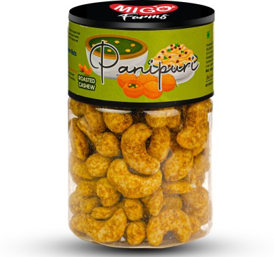 MIGO FARMS Roasted & Salted Pani Puri Flavour Cashews Masala Kaju Nuts Cashews(200 g)