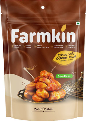 Farmkin Zahidi Dates Seedless Dates(1 x 250 g)