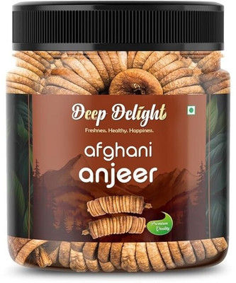 DEEP DELIGHT Anjeer | Premium Dried Figs | Natural Sweet Flavor | Healthy Dry Fruit Snack Figs(1 x 900 g)