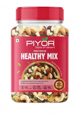 PIYOR Healthy Mix Nuts & Seeds|Super Nutritious Food | Dry Fruits Trail Mix with Seeds Assorted Nuts(1 x 400 g)