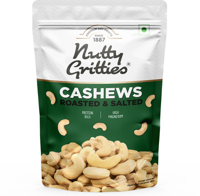 Nutty Gritties Jumbo Roasted Cashewnuts, Lightly Salted(200 g)
