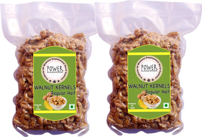 Shellfeast Walnut Kernels Regular Halves Half, Akhrot Giri Magaz, Walnuts(2 x 0.5 kg)