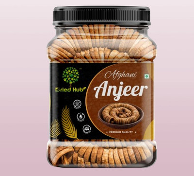 DRIED HUB Afghani Anjeer | Dried Figs | Natural Sweet Energy Boosting Snack Figs(1 x 1 kg)