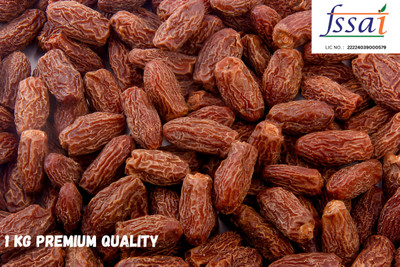 HIMANSHI HERBALS Premium Black DRY Dates|Sukha Khajoor,Healthy & Nutritious Snack |Chuara Dry Dates(1000 g)