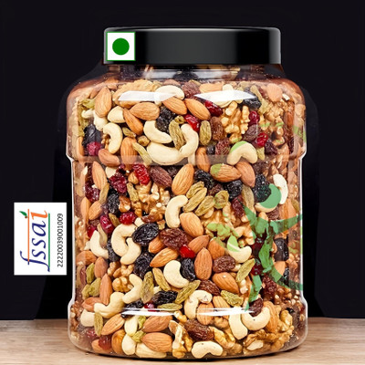 FreshoCartz Healthy Mix Dry Fruits | Dry Fruits and Nuts || Almonds, Apricots, Cashews, Raisins, Amla(1 x 1000 g)
