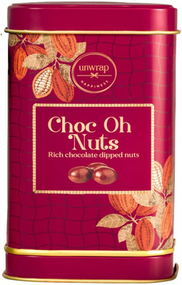 Unwrap Happiness Choc Oh Nuts Rich Chocolate Dipped Nuts | Butterscotch Assorted Nuts(200 g)