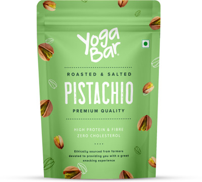 Yogabar Roasted And Salted Premium Quality Pistachios(1 x 200 g)