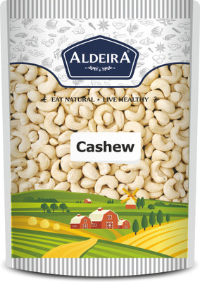 Aldeira Premium Whole Raw Cashew Nuts Kaju 400gm Pack Cashews(1 x 400 g)