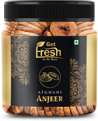 Get Fresh Tasty Anjeer Dry Fruits || Dried Figs- 250 gm-Jar Packing Figs(1 x 250 g)