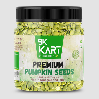 BK KART HIGH QUALITY PUMPKIN SEEDS Assorted Seeds & Nuts(1 x 100 g)