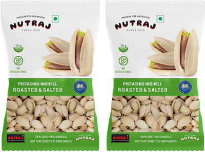 Nutraj California Roasted Salted Pistachios 200g, Dry Fruit Pistachios(2 x 100 g)