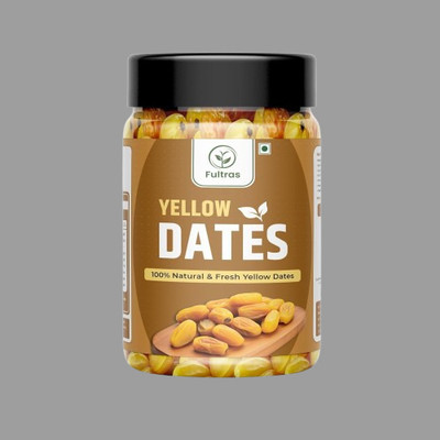 Fultras Dates - Dry Khajoor | Healthy & Nutritious Snack |Rich in Protein & Vitamins Dates(1 x 400 g)