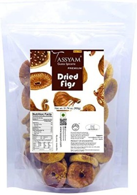 Tassyam Premium Dried Figs 900g Anjeer Healthy Dry Fruits Figs(900 g)
