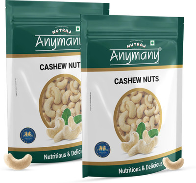 Nutraj Anymany Cashew Nuts Kaju Cashews(2 x 400 g)