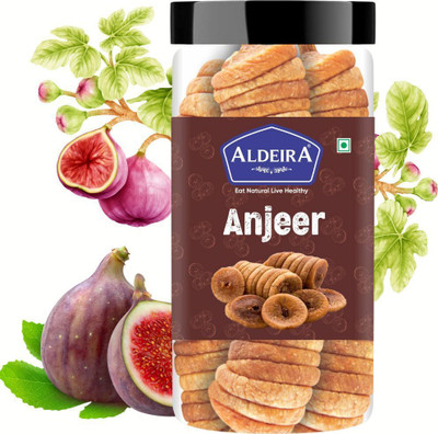 Aldeira Natural Dry Afghani Anjeer Figs(1 x 250 g)