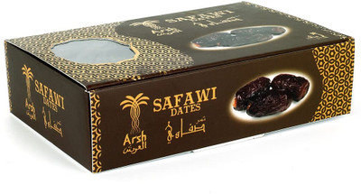 ARSH Safawi AL Madina Seedless Dates - 250 Gm Dates(1 x 250 g)