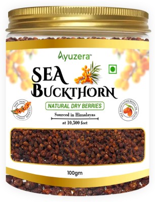 Ayuzera Sea Buckthorn Protein-Rich Omega, Vitamin E & C Dried Berries Blackberry(100 g)