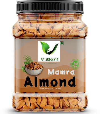 V MART Mamra Almonds | Premium mamra badam or almond giri Almonds(1 x 250 g)