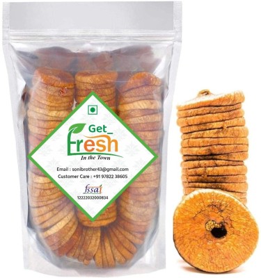 Get Fresh GFAnjeer Dry Fruits | Dried Figs- 1000 gm (Pouch Packing) Figs Figs(1000 g)