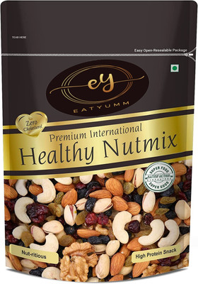 eatyumm Mixed Dry Fruit 250gm Nut Mix(13+ Seeds & Dry Fruits) For Immunity Booster Blend Assorted Seeds & Nuts(1 x 250 g) eatyumm Mixed Dry Fruit 250gm Nut Mix(13+ Seeds & Dry Fruits) For Immunity Booster Blend Assorted Seeds & Nuts(1 x 250 g)